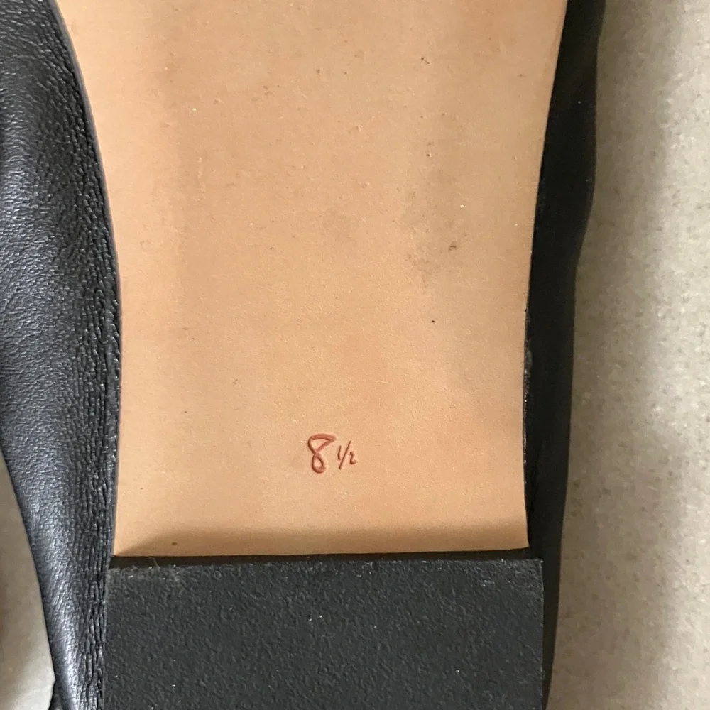 Sam Edelman 8.5 Black ballet flats EUC - Picture 4 of 6